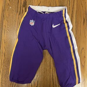 Minnesota Vikings NFL Nike Authentic Team Issued Purple Pants Waist Sizes